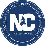 State of North Carolina HUB certified Women Owned business seal
